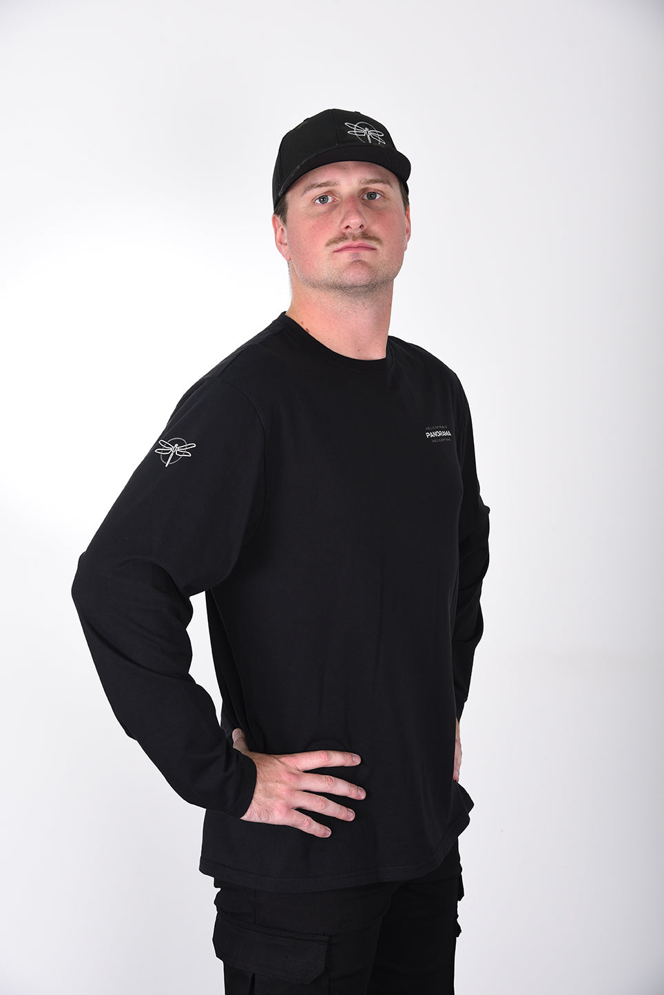 T-shirt manches longues - Noir