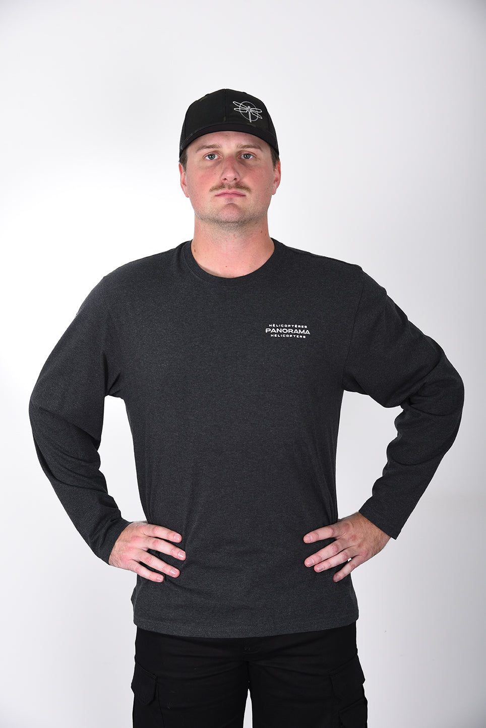 T-shirt manches longues - Charcoal