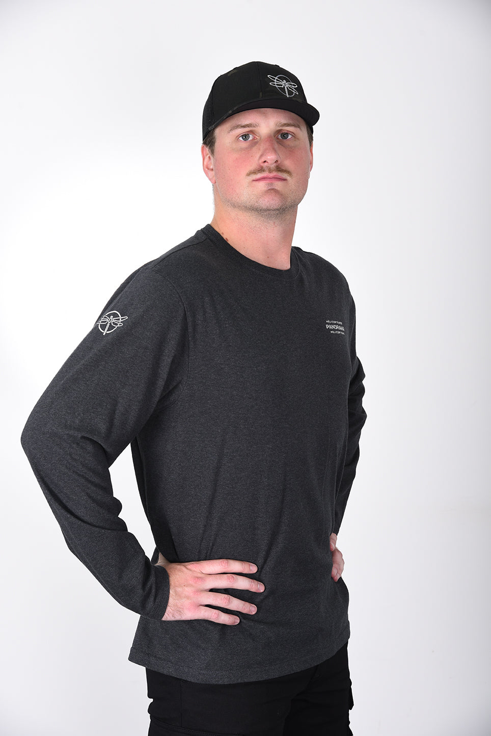 T-shirt manches longues - Charcoal