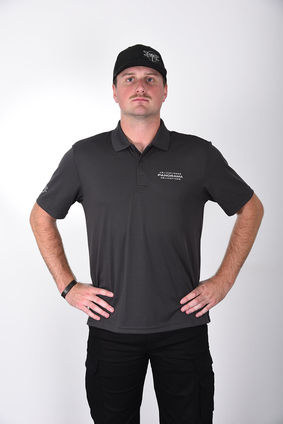 Polo - Charcoal