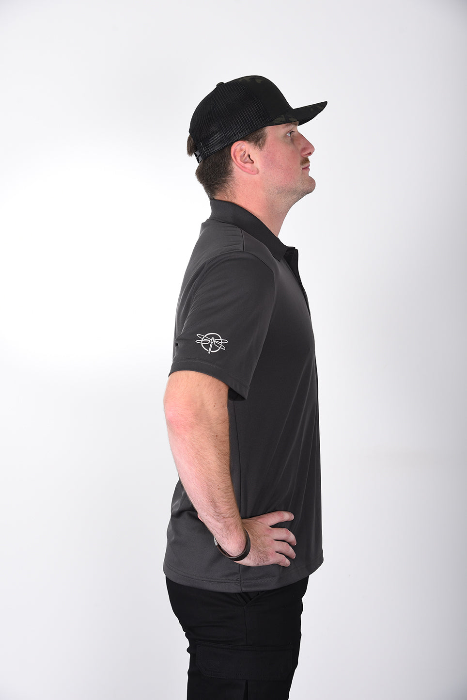 Polo - Charcoal