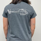 T-shirt Femme Charcoal